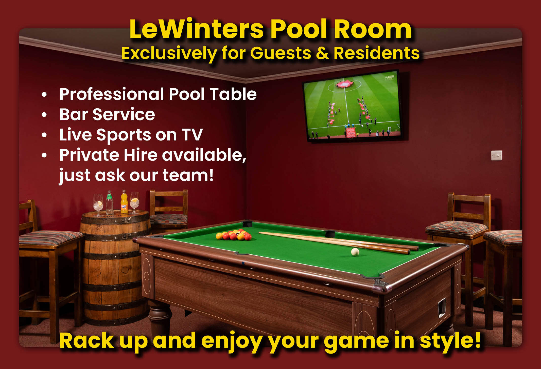 2026 TV Graphics LeWinters Pool Room