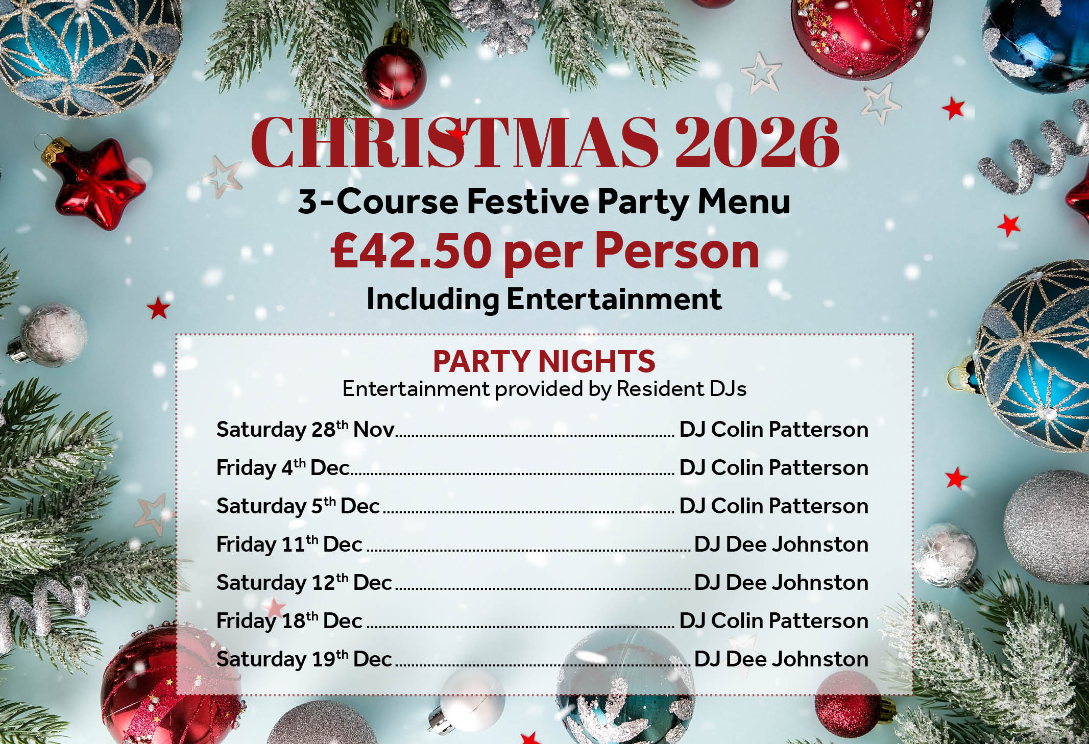 2026 TV Graphics Xmas Party